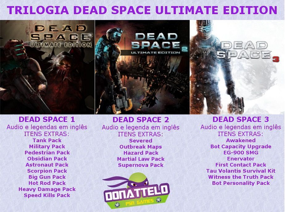 Trilogia Dead Space Ultimate Edition